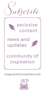 subscribe for exclusive content news and updates community of inspiration - magicandink.substack.com